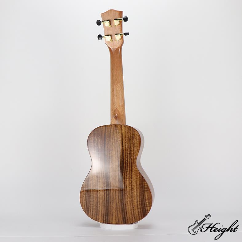 HC12 Glossy koa wood ukuleles 2