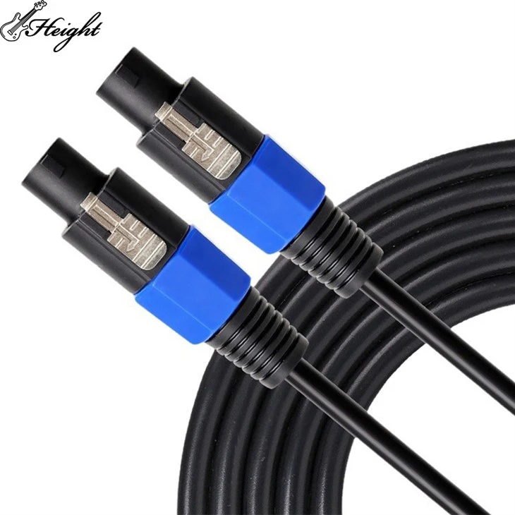 Konfigurowalny kabel audio Speakon męski na męski