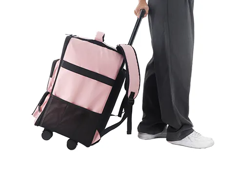 Trolley Bag With Draw Bars & Wheels Trolley Bag With Draw Bars & Wheels
