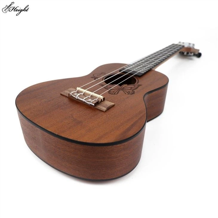 Ukulele Ukelele Cutaway Soprano Engraving Left Handed Colorful Abs Gift Custom