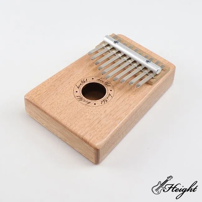 Height Kalimba 10 Keys Thumb Piano Portable Mbira Sanza Finger Piano,Gift For Kids Adult Beginners Professional