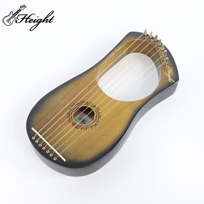 7 String Solid Okoume Portable Lyre Harp